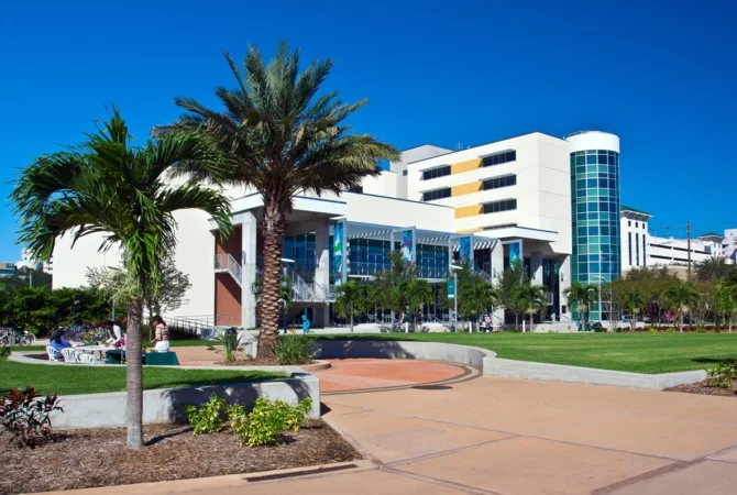 USF St. Pete Student Center View 1