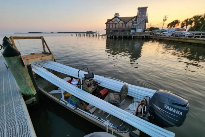 Gulf Clam Survey Boat