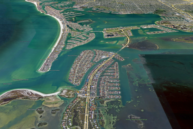 St. Pete Gulf Coast Highway Aerial