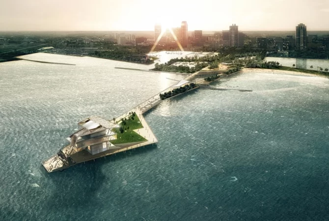 St. Pete Pier Aerial View