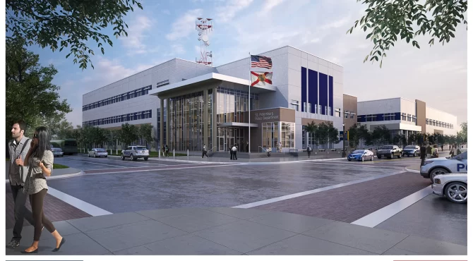 St. Petersburg Police Department Headquarters Rendering